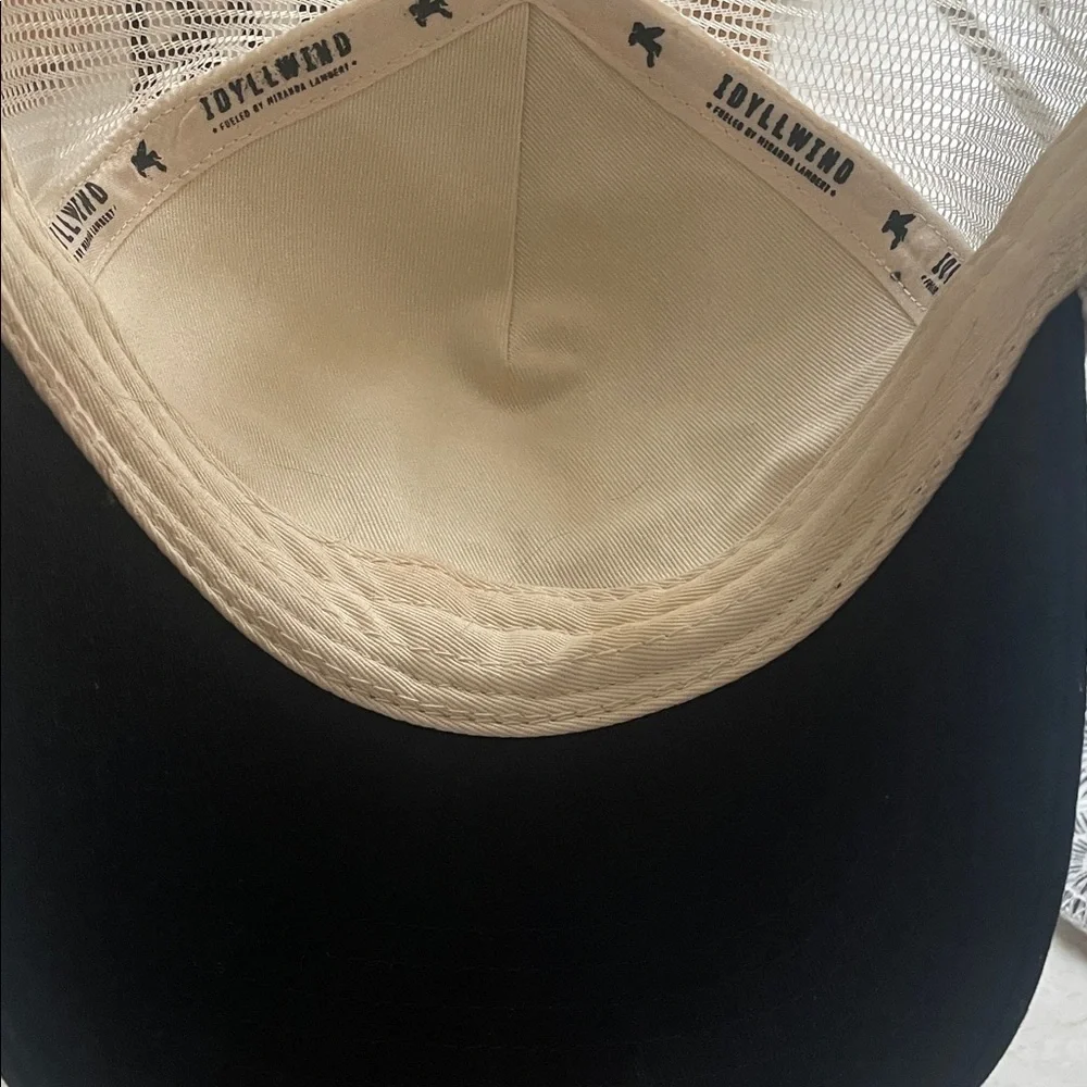 Idyllwind Cream and Black Trucker Hat - Picture 2 of 7